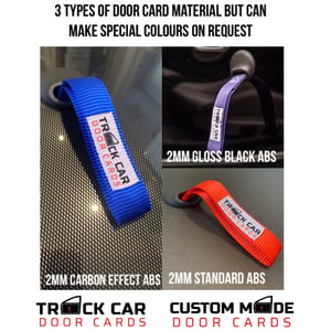 Image of Vauxhall - Corsa D Track Car Door Cards