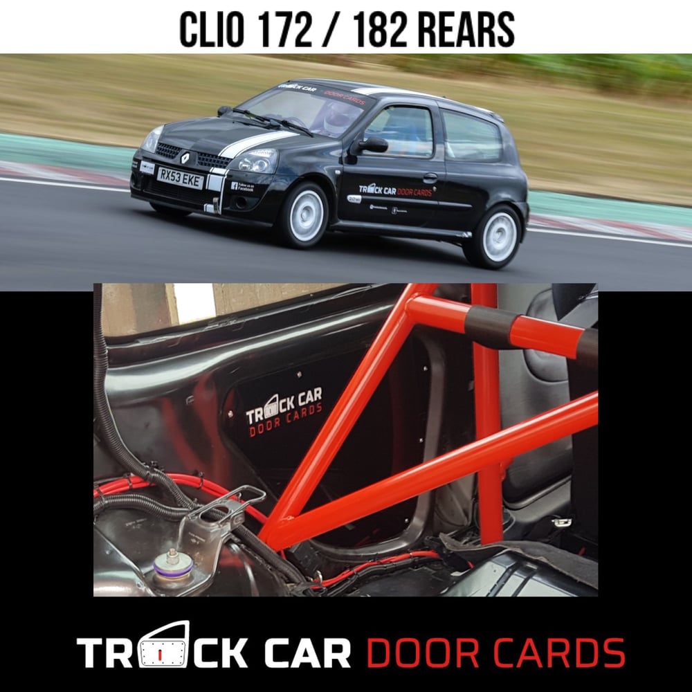 Image of Renault Clio 172/182 REARS - Track Car Door Cards
