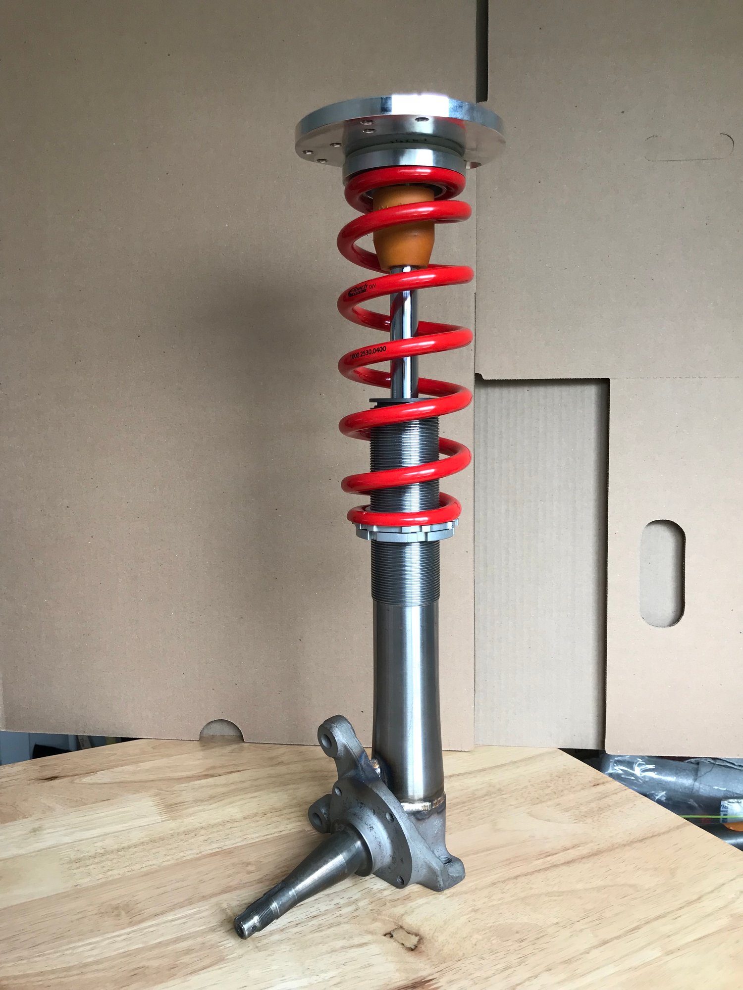 Image of Datsun 510 Coilover - 280zx Spindle - Koni Sport Inserts & Hyperco Springs