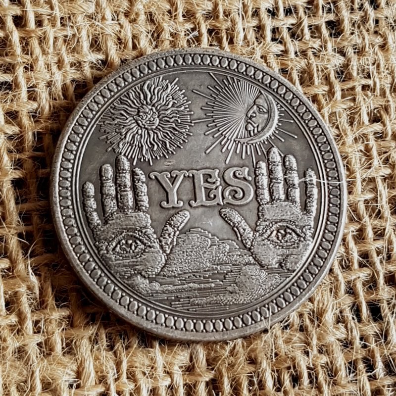 Image of Yes No Coin