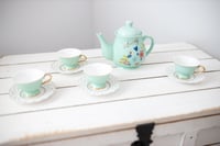 Image 3 of Lovely Mint Tea Set
