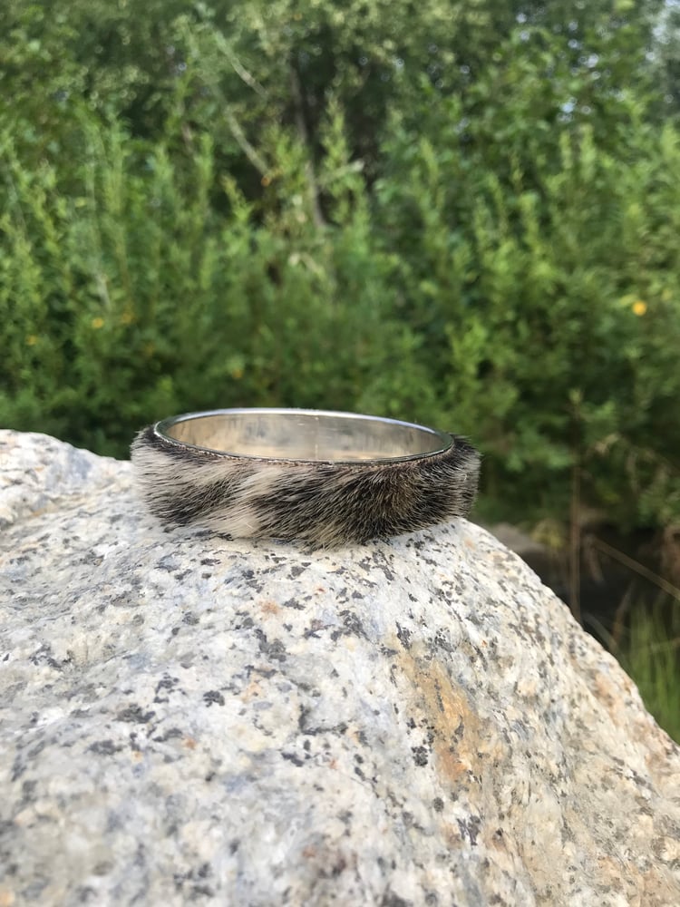 Image of Sealskin Bangles in Silver or gold