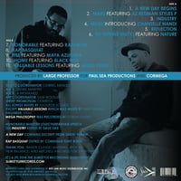 Image 2 of CORMEGA "MEGA PHILOSOPHY" 5 YEAR ANNIVERSARY (Electric Blue) Colored Vinyl LP reissue