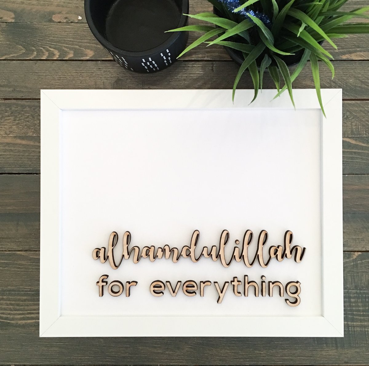 Image of alhamdulillah for everything - 8x10