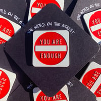 You Are Enough Enamel Pin 12 Pack!