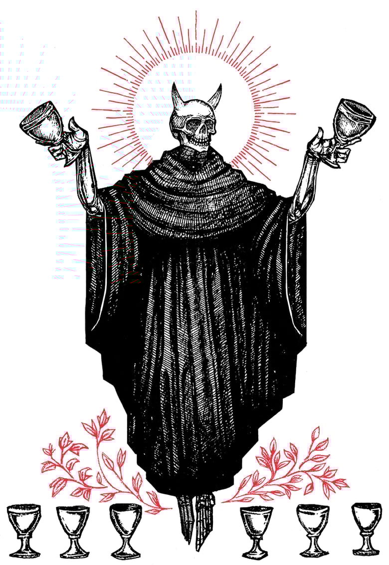Image of "Eight of Cups" 8.5"x11" Watercolor Print