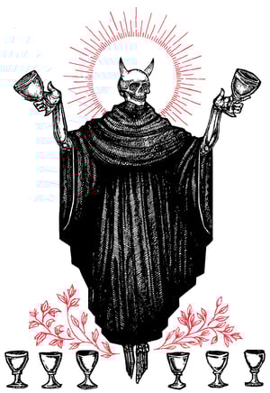 Image of "Eight of Cups" 13"x19" Art Print