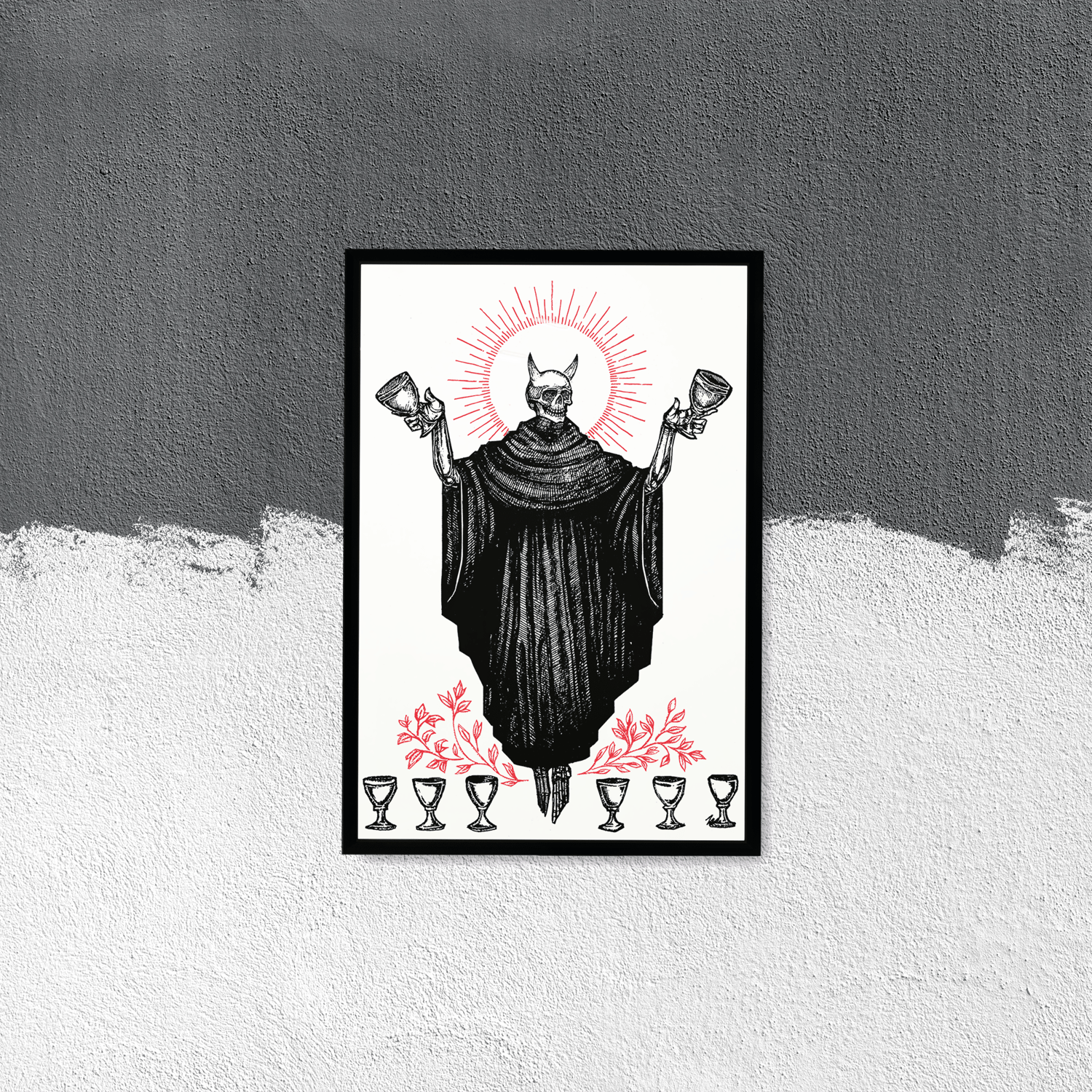 Image of "Eight of Cups" 13"x19" Art Print