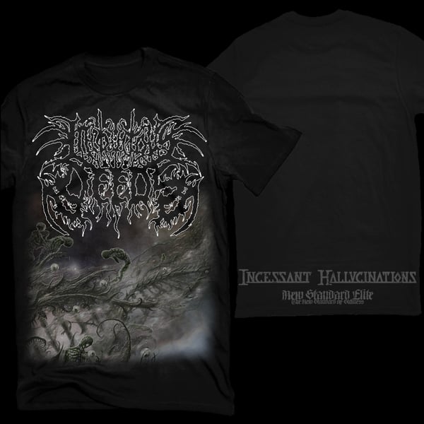 Image of INCESSANT HALLUCINATIONS ALBUM ART SHIRTS