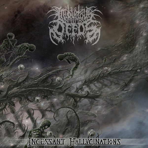 Image of INIQUITOUS DEEDS "INCESSANT HALLUCINATIONS" CD