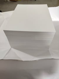 Image 1 of White Eggshell Paper A4 Sheet 500pcs