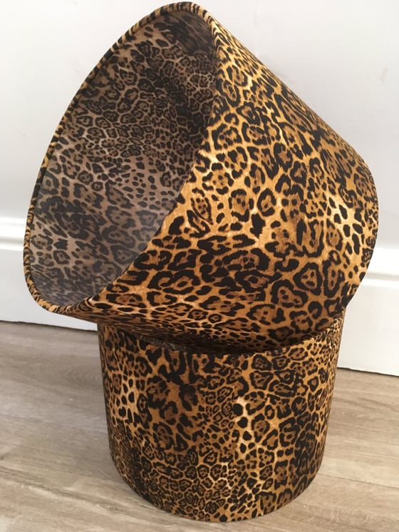 Image of Rose and Hubble Leopard Print Shade