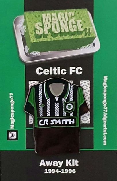 Image of Out Now Celtic FC Classic Black Away Kit Pin