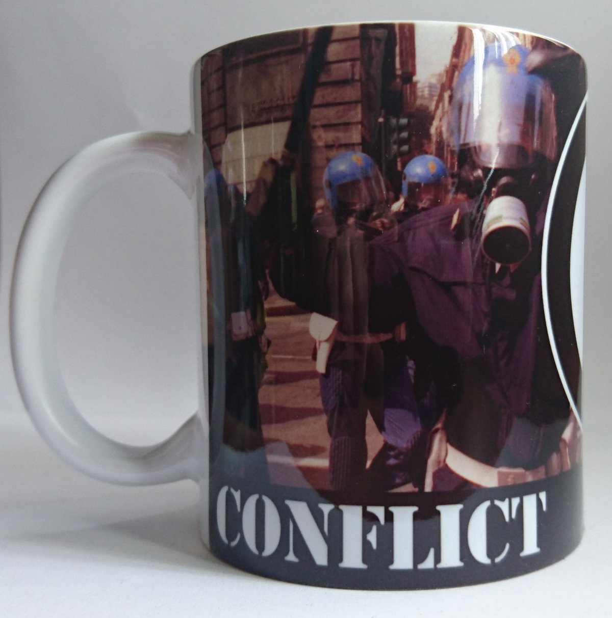 Image of CONFLICT Angry Cop Mug