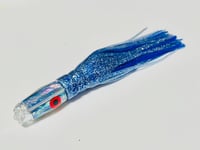 7" REVERSE SCOOP REVERSE TAPER 2 HOLE (BLUE RIPPLE)