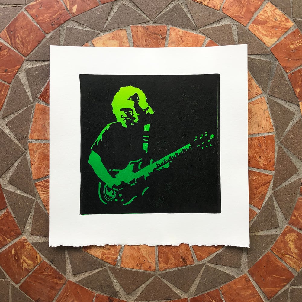 Image of Jerry Garcia anniversary print