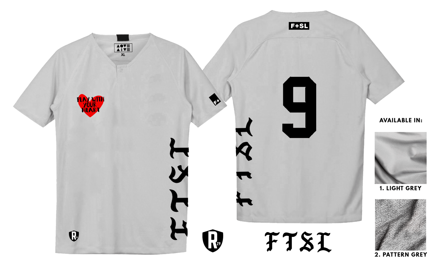 Image of RZ9 Play With Your Heart 'LONDON' Jersey - Rp. 280,000