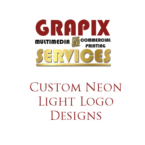 Image of Custom Neon Light Logo Designs