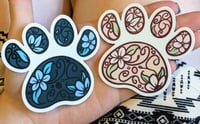 Pawprint Stickers