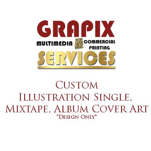 Image of Custom Illustration Single, Mixtape, Album Cover Art