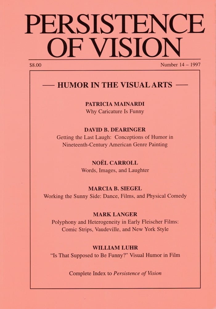 Image of Persistence of Vision No. 14: Humor in the Visual Arts (1997)