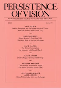 Persistence of Vision No. 11 (1995)