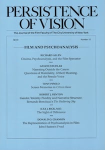 Image of Persistence of Vision No. 10: Film and Psychoanalysis (1993)