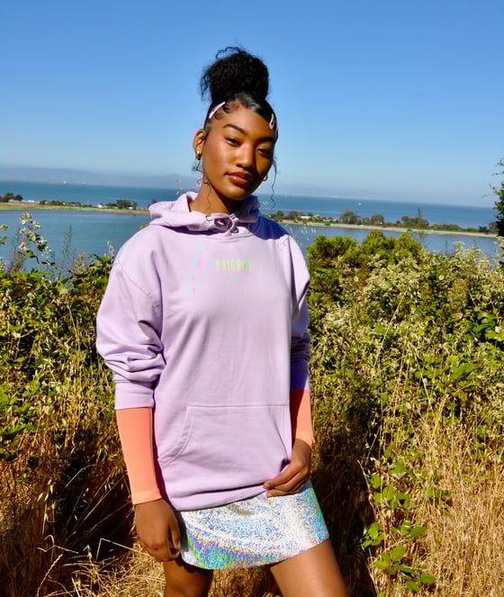 Image of Angeli Oversized Pullover Hoodie (Lavender)