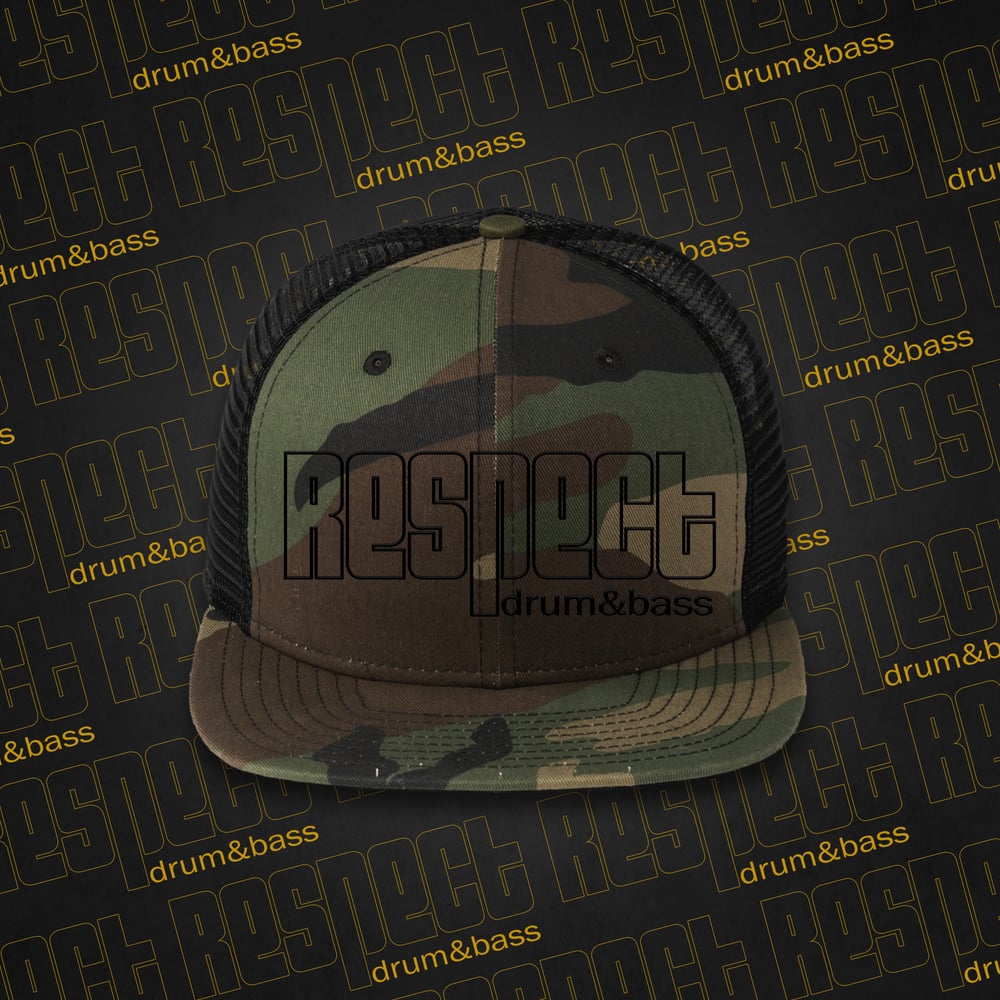 Image of RESPECT - Camoflage Snapback / Trucker Hat