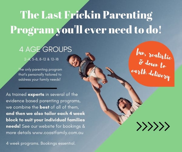 Image of The last Frickin Parenting Program you’ll ever need to do
