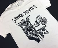 Image 2 of Necrophagia " Rise From The Crypt " White T shirt 