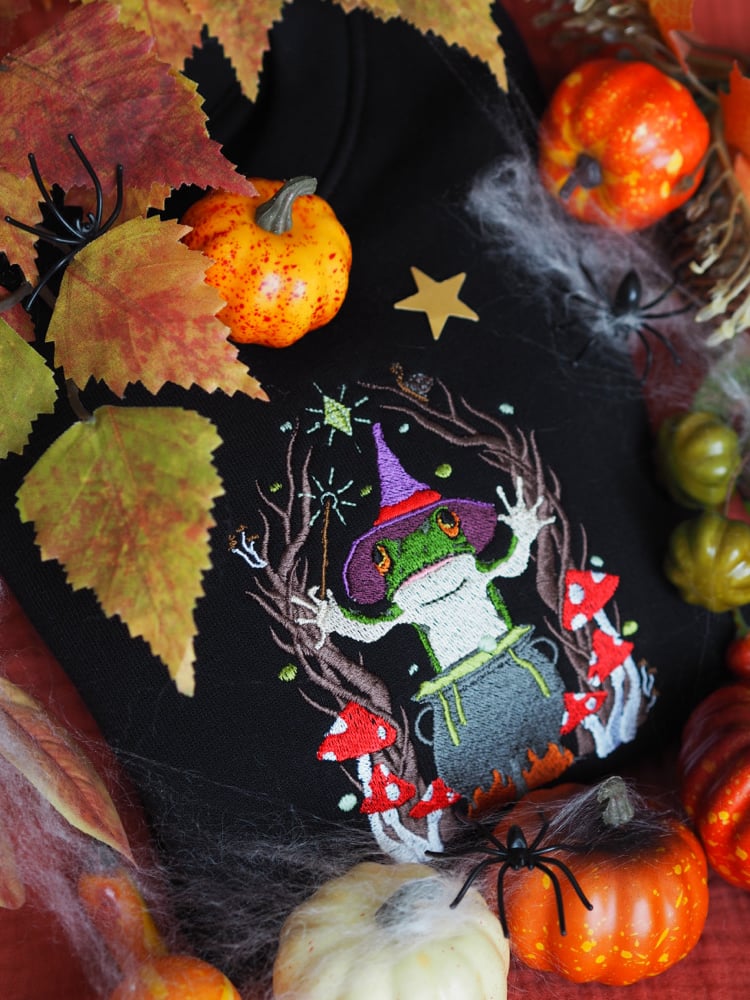 Image of Abcroakdabra - Black Sweater