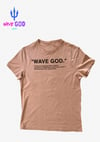 Pink “Wave God.” Tee