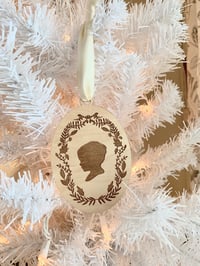 Image 3 of Engraved Wooden Silhouette Ornament