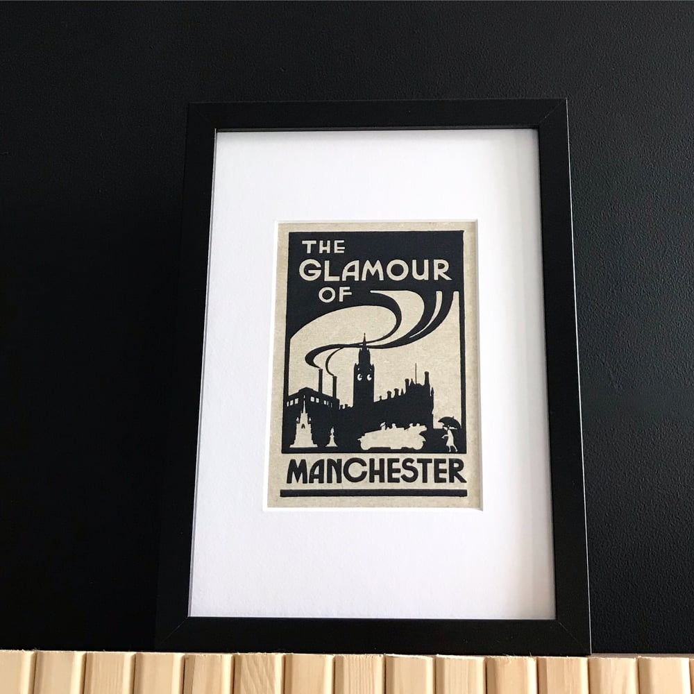 Image of Glamour of Manchester Framed Print