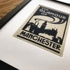 Glamour of Manchester Framed Print