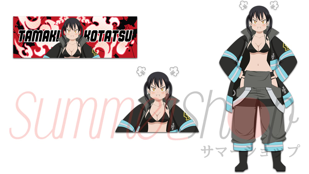 Tamaki Kotatsu from Fire Force in celebration of the new, must i say  beautiful, anime trailer. Things are lookin' good guys ~~ : r/manga