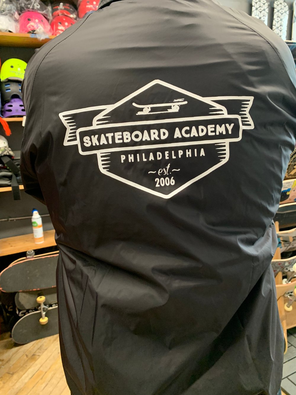 Skateboard academy jackets 