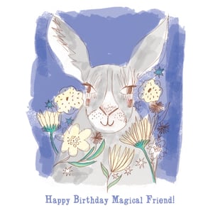 Image of "Happy Birthday Magical Friend!" Card