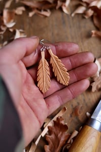 Image 5 of Feather-  Earrings 