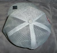 Image 3 of COLORADO STATE LOGO ROCKY MOUNTAIN GREY MESHBACK SNAPBACK HAT