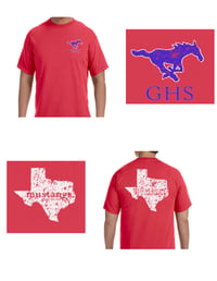 RED GHS TEXAS TEE