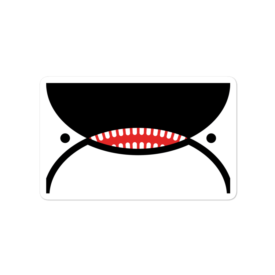 Image of Orca Face People's Flag of Seattle Sticker