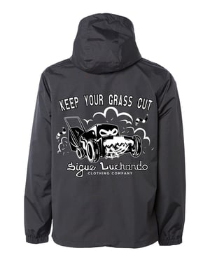 Image of “Keep Your Grass Cut” anorak 