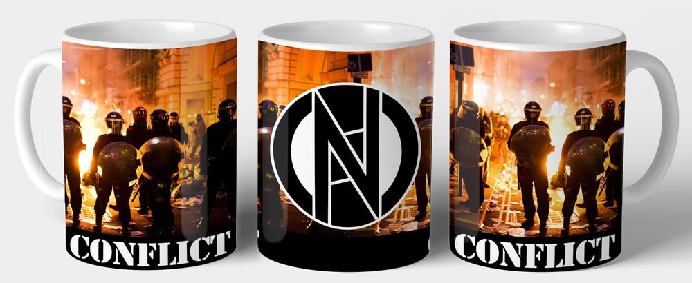 Image of CONFLICT Sunset Cops Mug