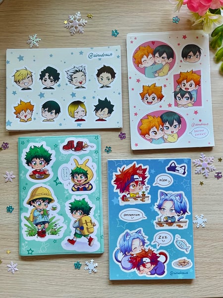 Kagehina big stickers