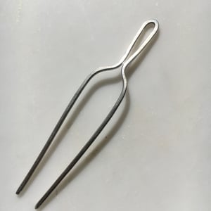 Image of sterling silver classic hair pin