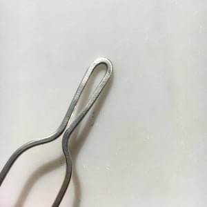 Image of sterling silver classic hair pin
