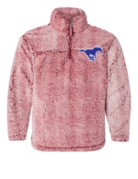 GHS RED OR BLUE PLUSH SHERPA PULLOVER