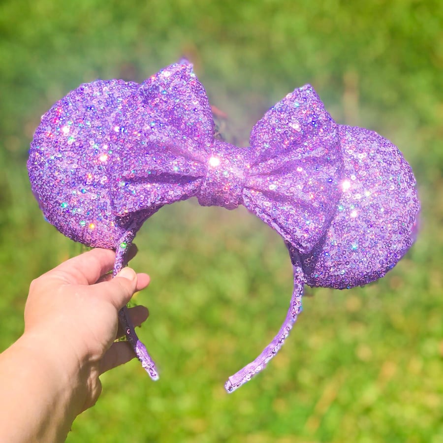 Image of Lilac Holographic Ears